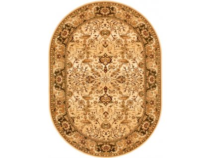 Oválný vlněný koberec  Agnella Agnus Rejent Sahara