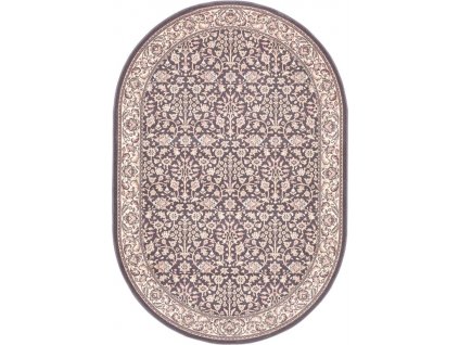 Oválný koberec Agnella Isfahan Itamar Antracitový
