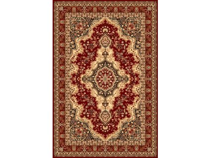 Vlněný koberec Agnella Isfahan Almas Rubin