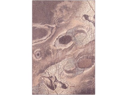Vlněný koberec Agnella Isfahan Bellona Vřesový