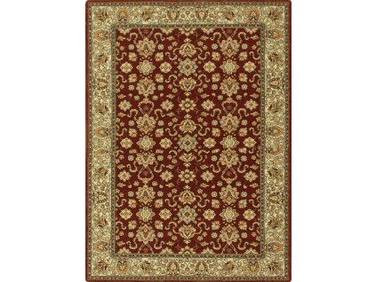 Agnella vlněný koberec Isfahan Kantabria Rubínový