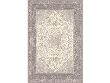 Vlněný kusový koberec Agnella Isfahan Lurieta Vřesový
