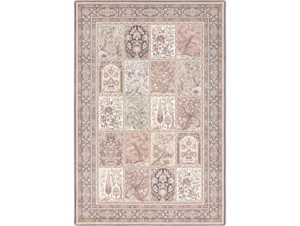 Vlněný kusový koberec Agnella Isfahan Timor Mátový