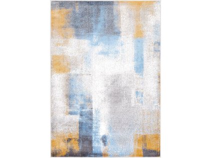 Kusový koberec Agnella Soft Lyse popelavý vícebarevný