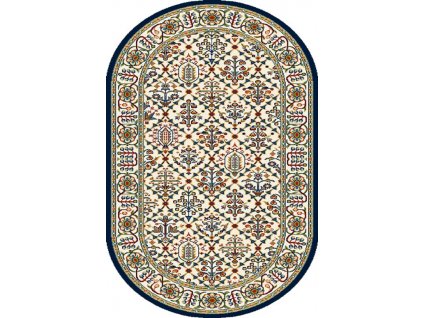 Oválný koberec Agnella Standard Tamir Krémový