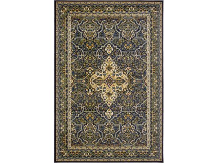 Agnella kusový koberec Standard Laurus granátový modrý