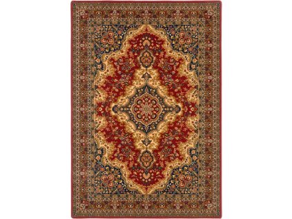 Kusový koberec vlněný Dywilan Polonia Královský Burgund