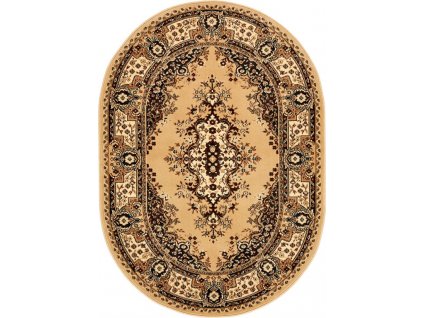 Oválný koberec Agnella Standard Fatima Béžový