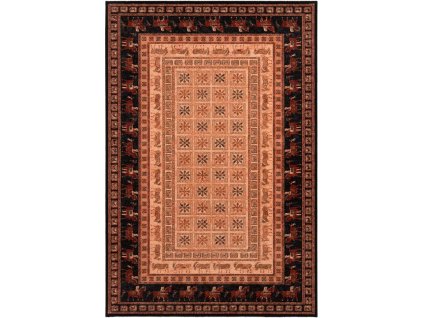 Kusový koberec vlněný Osta Kashqai 4301 102 béžový bordó