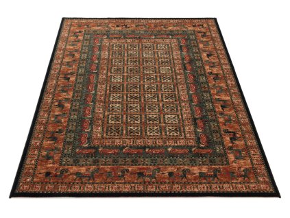 Kusový koberec vlněný Osta Kashqai 4301 500 béžový zelený5