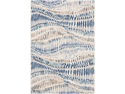 Moderní kusový koberec Ragolle Argentum 63417 6151 modrý