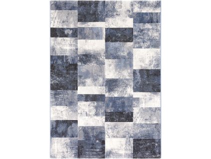 Moderní kusový koberec Ragolle Argentum 63440 6656 modrý béžový
