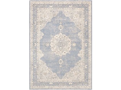 Kusový koberec Ragolle Da Vinci 57174 4646 světle modrý krémový