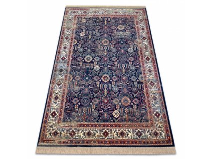 Klasický kusový koberec WINDSOR 22993 modrý slonová kost