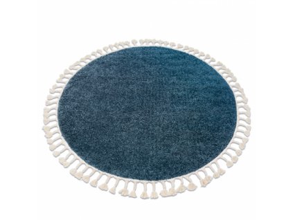 Kulatý koberec BERBER 9000 modrý