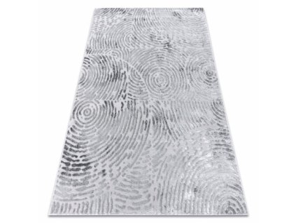 Moderní kusový koberec MEFE 8725 šedý