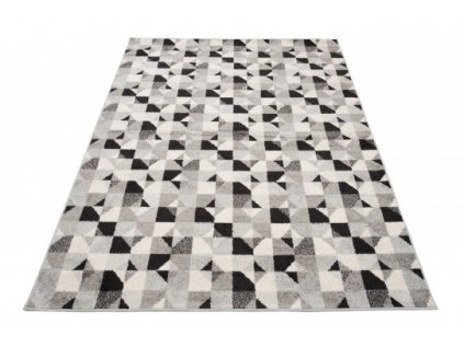 Kusový koberec LAZUR C942C šedý