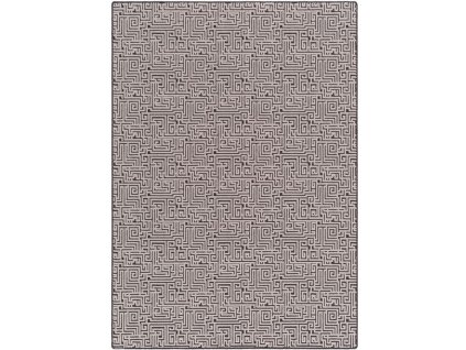 Kusový koberec vlněný Agnella Galaxy Izar grafitový Tmavě Šedý