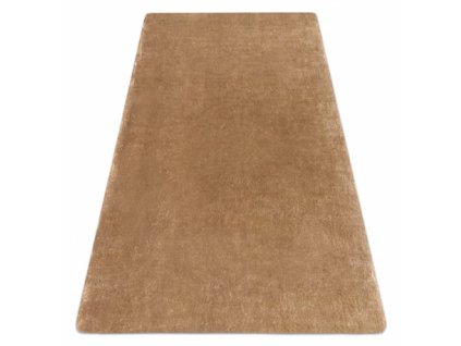 Kusový koberec Shaggy LAPIN slonová kost / hnědý