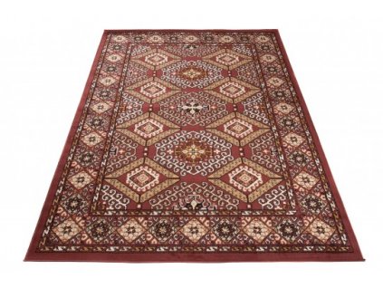 Klasický kusový koberec EUFRAT C031A hnědý