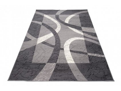 Kusový koberec CHEAP 3707A tmavě šedý