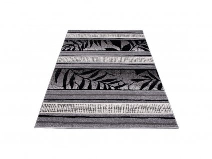 Kusový koberec SUMATRA H093A Listí šedý