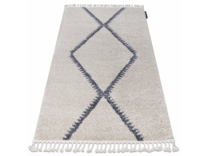 Kusový koberec BERBER MEKNES B5910 krémový šedý