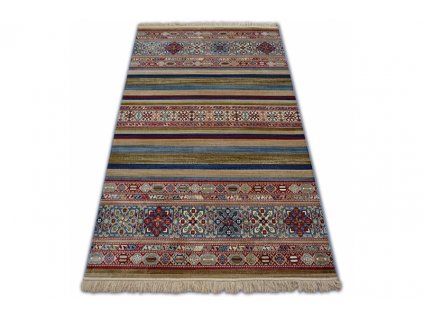 Kusový koberec WINDSOR 22890 modrý bordó