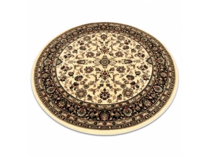 Kulatý koberec klasický ROYAL ADR 1745 karamelový