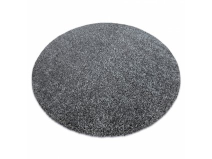 Kulatý koberec vhodný k praní v pračce ILDO 71181070 antracit / šedý