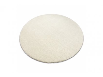 Kulatý koberec vhodný k praní v pračce LATIO 71351056 krémový