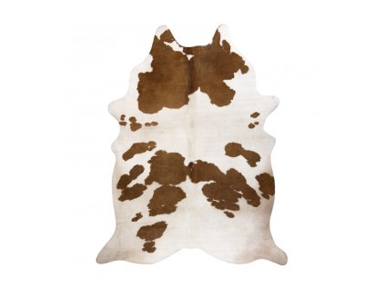 Koberec imitace zvířecí kůže G5069 2 bílý hnědý