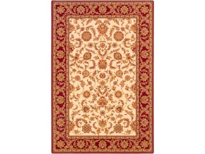Vlněný koberec Agnella Isfahan Anafi Jantarový
