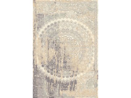Vlněný kusový koberec Agnella Isfahan Lidius Pískový