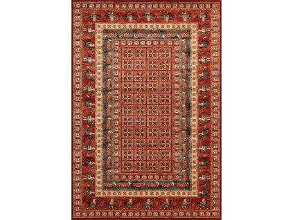 Kusový koberec vlněný Osta Kashqai 4301 300 červený