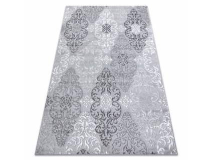 Moderní kusový koberec MEFE 8734 šedý