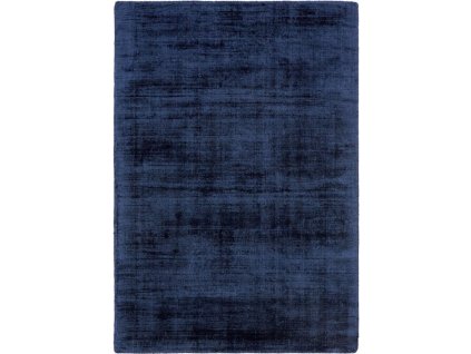 Moderní kusový koberec Blade Navy tmavě modrý