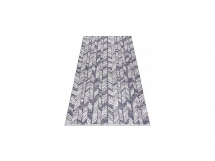 Kusový koberec Sisalový SION 22180 ecru modrý růžový