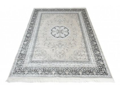 Klasický kusový koberec Isphahan 77919/573 Vison krémový