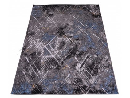 Kusový koberec VISION Q198A šedý / modrý