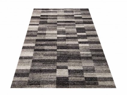 Moderní kusový koberec Panamero 01 Kostky šedý