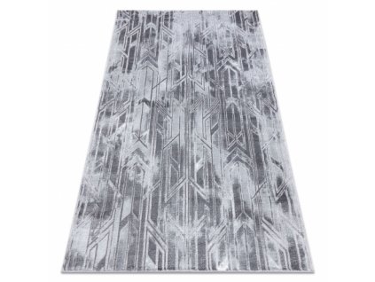 Moderní kusový koberec MEFE B402 tmavě šedý