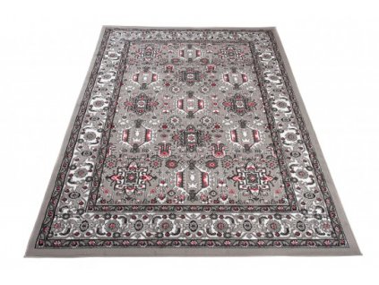 Klasický kusový koberec EUFRAT Z835C šedý