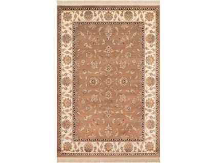 Klasický kusový koberec Ragotex Beluchi 88494 9262 Květy béžový