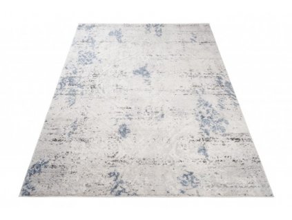 Moderní kusový koberec TROYA U841D krémový modrý