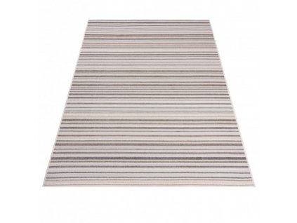 Moderní kusový koberec AVENTURA ED23C Proužky krémový