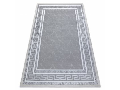Moderní kusový koberec GLOSS 2813 27 Řecký vzor šedý