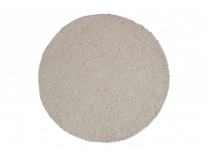 Kulatý shaggy koberec jednobarevný SOHO P113A Béžový