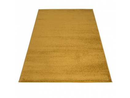 Kusový koberec jednobarevný SPRING P113A Žlutý