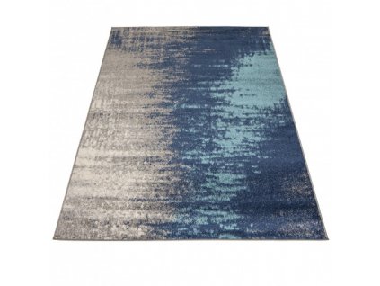 Moderní kusový koberec SPRING H170A Tmavě modrý